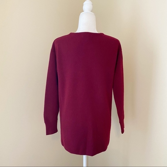 J. Crew Pocket Tunic 100% Merino Wool Sweater - S - Picture 4 of 12